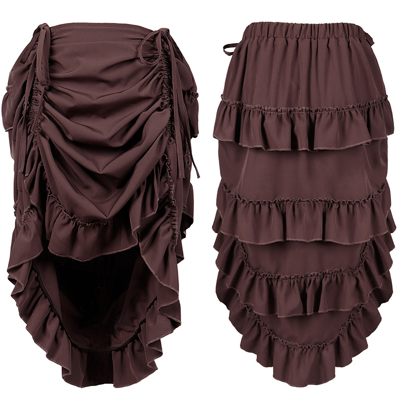 تنورة كورسيه مطوية بأسلوب ستيم - مراجعة Skirts وسعره