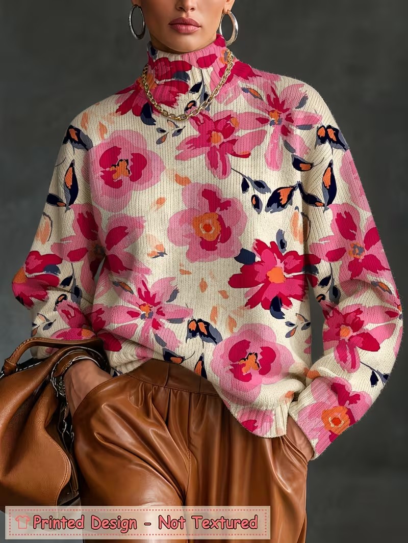 تي شيرت نسائي برقبة عالية، بتص - مراجعة Blouses وسعره