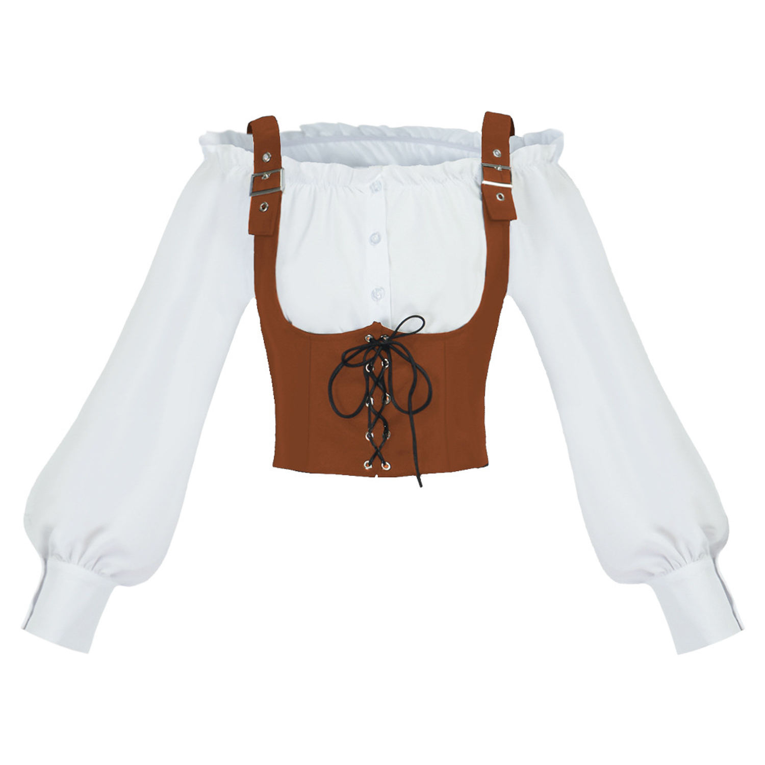 طقم أزياء من قطعتين من رينيسان - مراجعة Blouses وسعره
